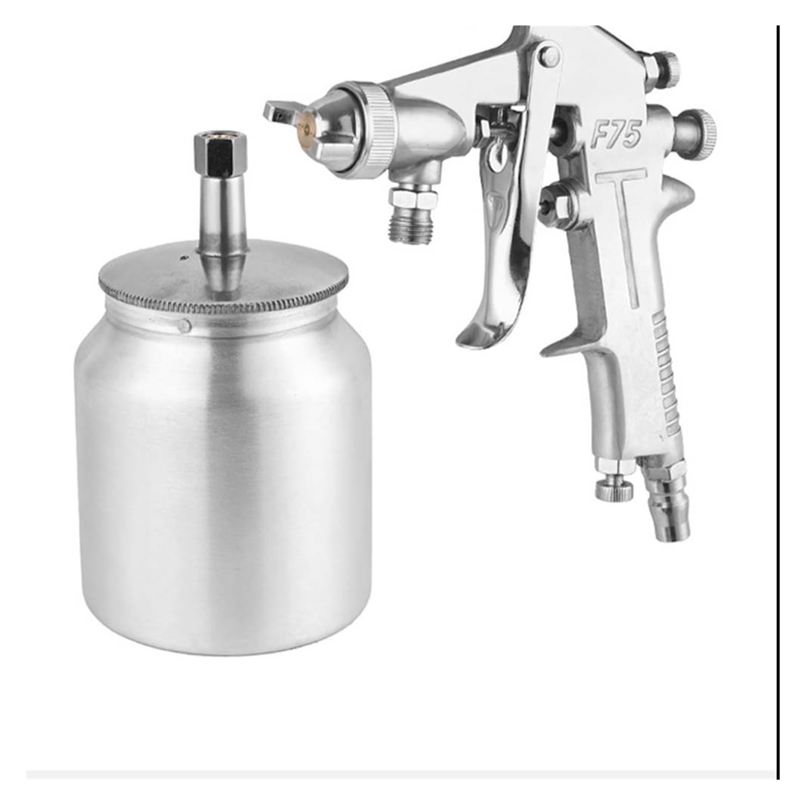 Natryskiwacz Pneumatyczny pistolet natryskowy do farb antykorozyjnych, profesjonalny lakierów meblowych w puszkach, samochodowych, kleju, spray o wysokim rozpyleniu(750ml)