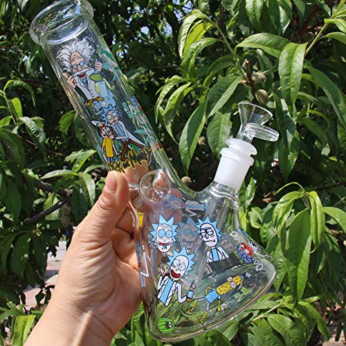 Glasbong mit Tornado-Perkolat, Wasserbongs mit 14,5 mm Bong Bowl Glaspfeife zum Rauchen von Wasserpfeife – Bild 3