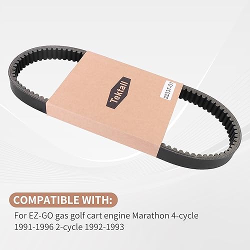 Miniatura 3 de Correa de transmisión para EZGO 2-Cycle & 4-Cycle Marathon Golf Cart OEM 27077-G02,27077-G01,22337-G1
