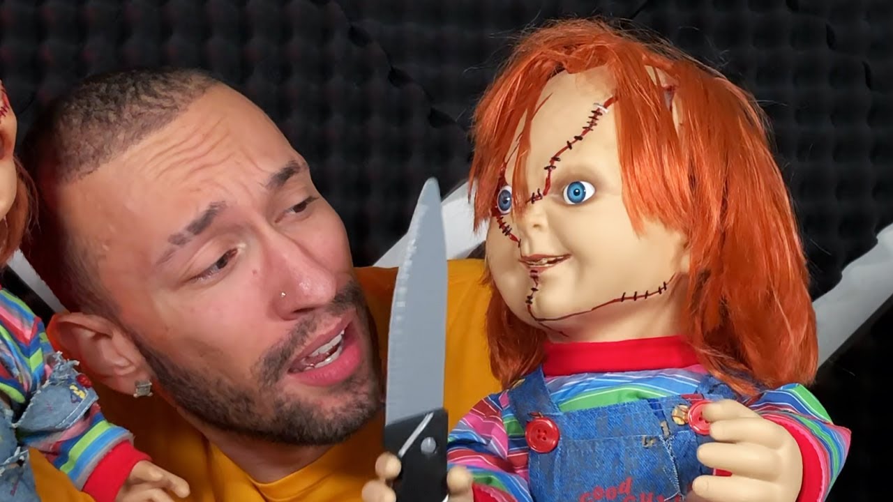 Watch Spirit Halloween 2 Ft Talking Chucky Doll on Amazon Live
