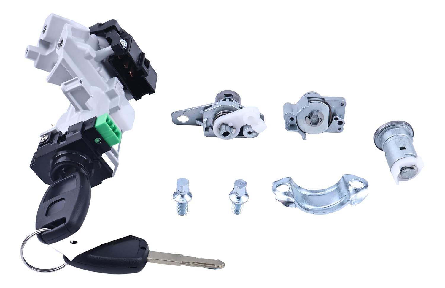 Ignition Door & Tailgate Lock Cylinder Switch W/2 Keys 35100-SNA-901, 72185-SNA-A01 Compatible with Honda Civic 2006-2011