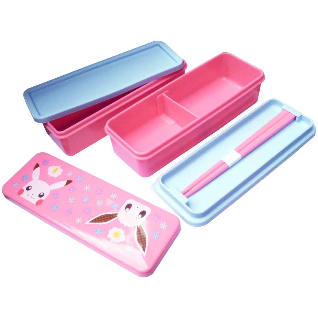 Amazon.co.jp: ポケットモンスター ピカチュウ&イーブイ 2段ランチ