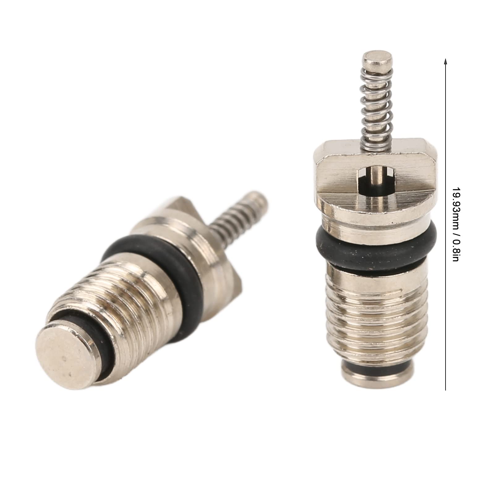 CHICIRIS 50-teiliges Auto-AC-Ventileinsatz-Kit, Ventileinsatz für Klimaanlagen, Hochdruck für die R134-Serie