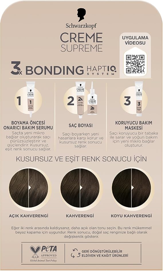 Schwarzkopf Creme Supreme Hair Dye 5-1 Cold Coffee