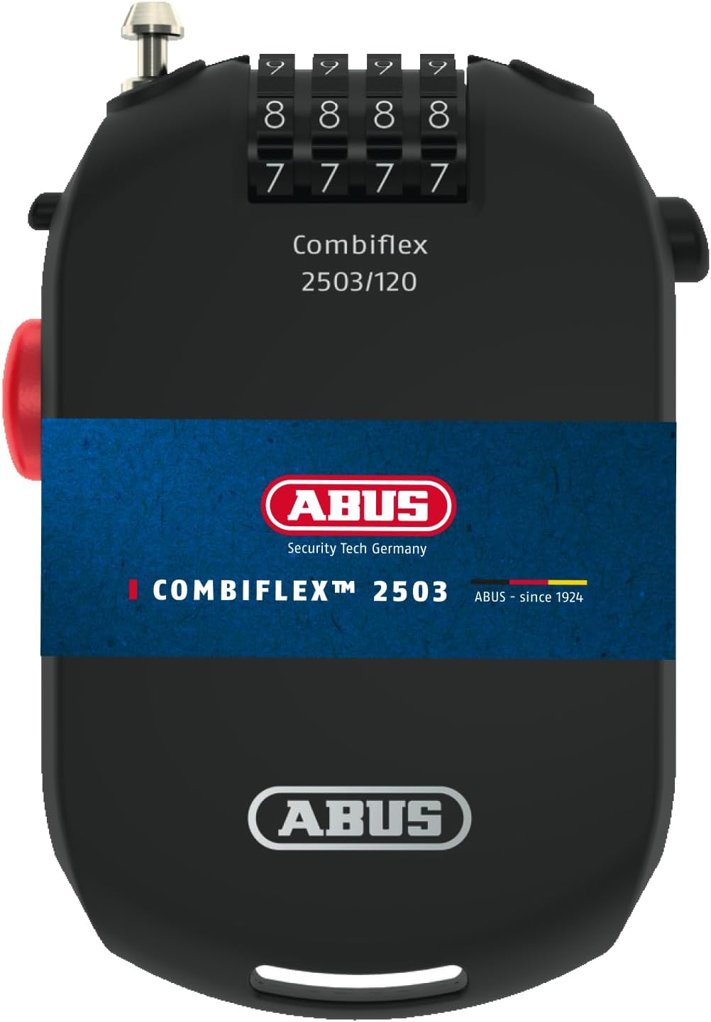 ABUS Combiflex 2503 cable lock, 72501 Black