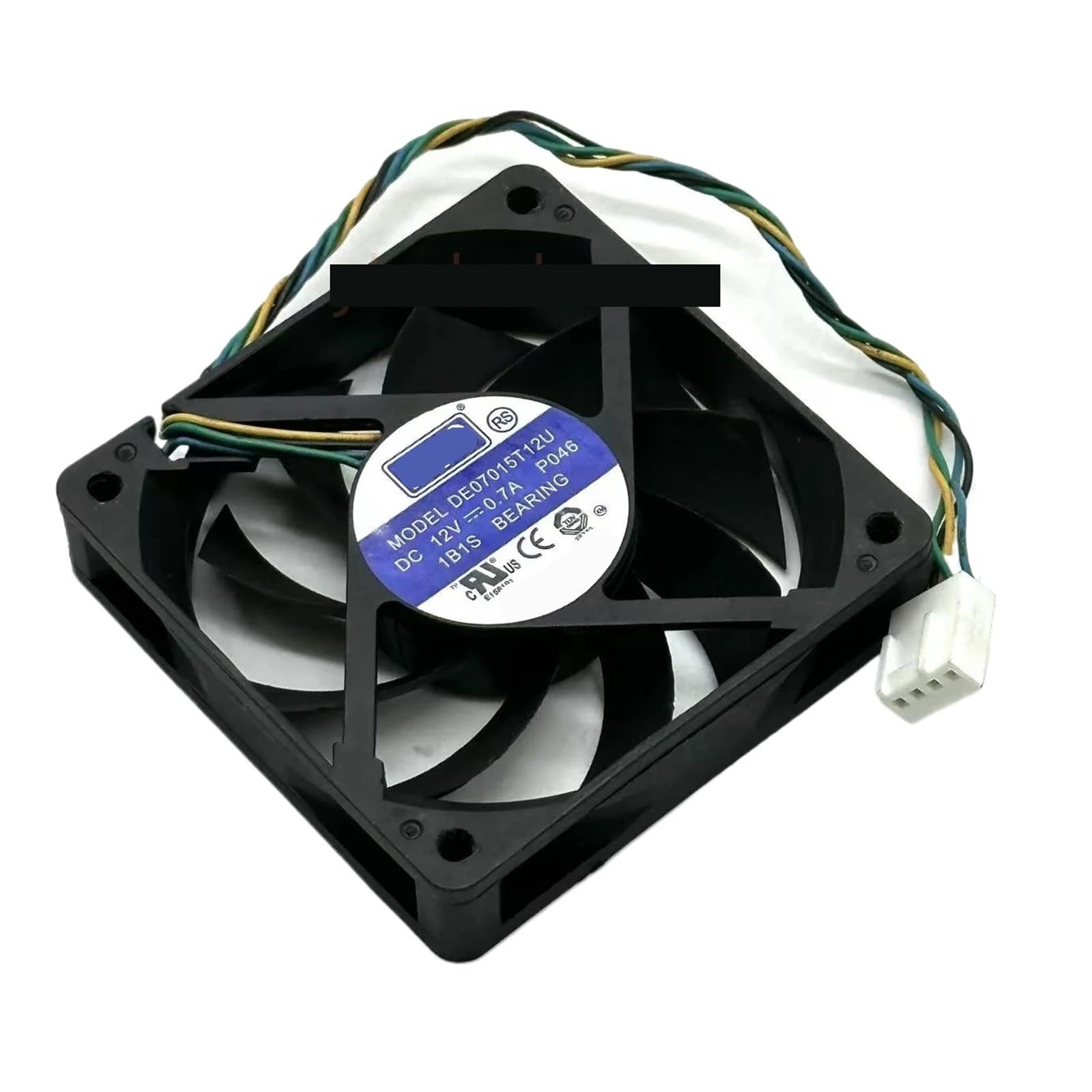 Ventilateur de serveur 4 fils DE0715T12U DC 12V pour boîtier pc