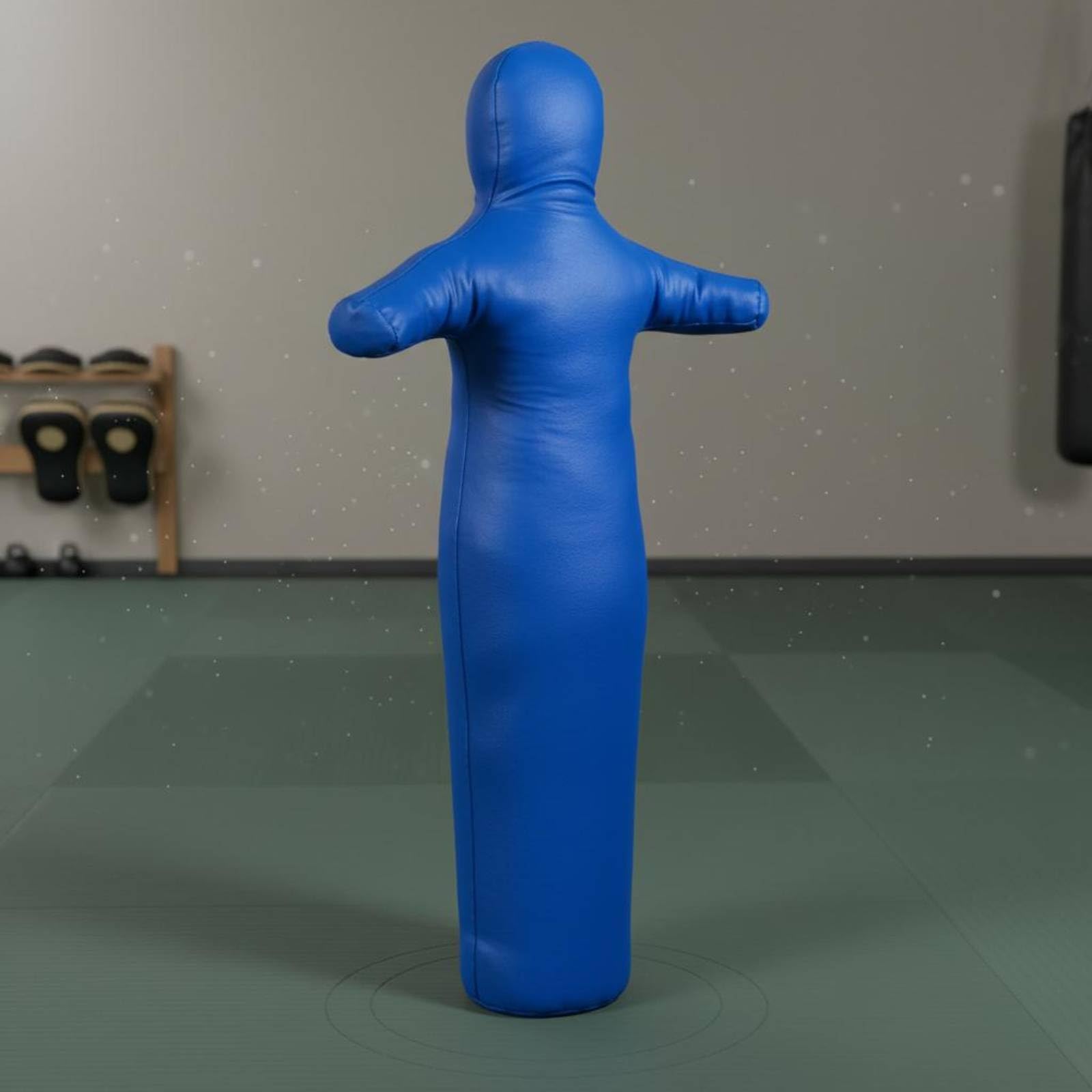 Qianly Manichino da Combattimento Resistente Agli Urti Forma da Lotta Doppie Cuciture Manichino Pugilato per Adulti, Dojo