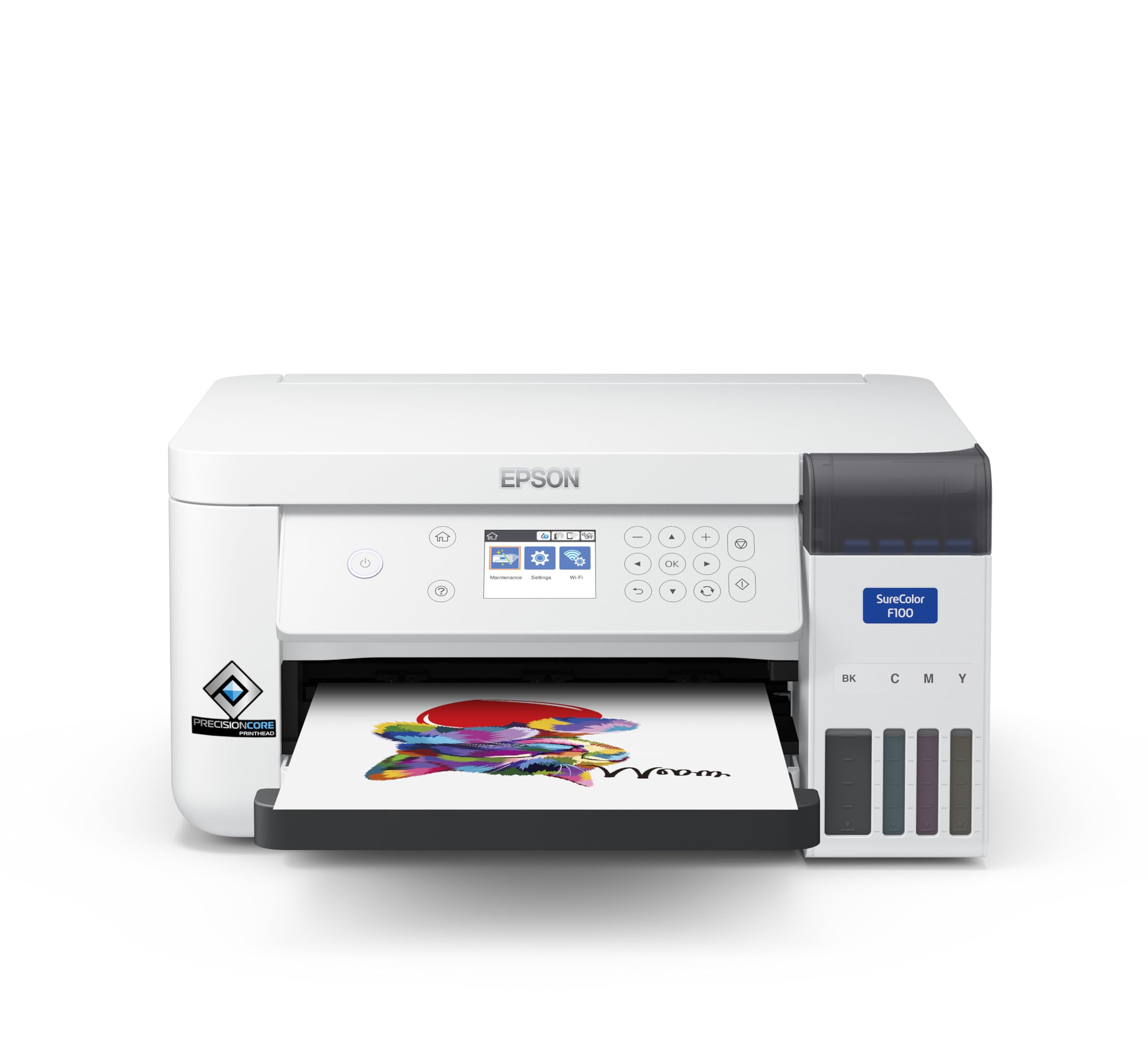 EPSON SC F100 - Imprimante a sublimation - A4 economique - Interface USB 2.0 - LAN - Wi-Fi