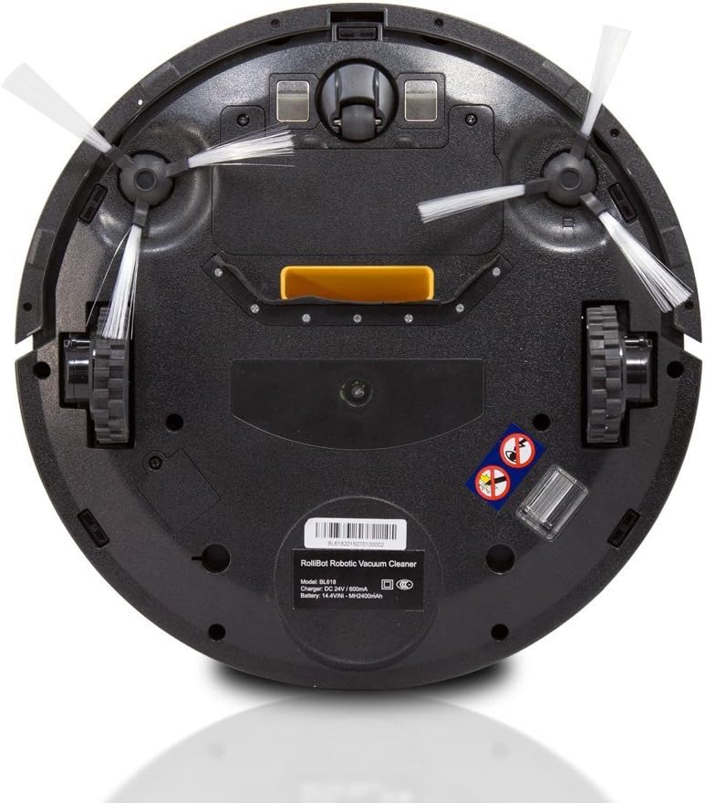 Rollibot BL618- Quiet Robotic Vacuum Cleaner. Vacuum's, Sweeps, Mops for Hardwood, Tile, and Linoleum.