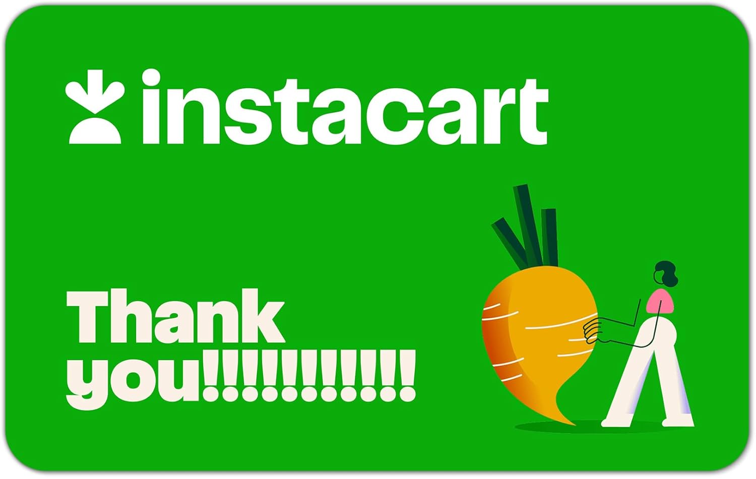 Instacart eGift Card for $90 at Amazon