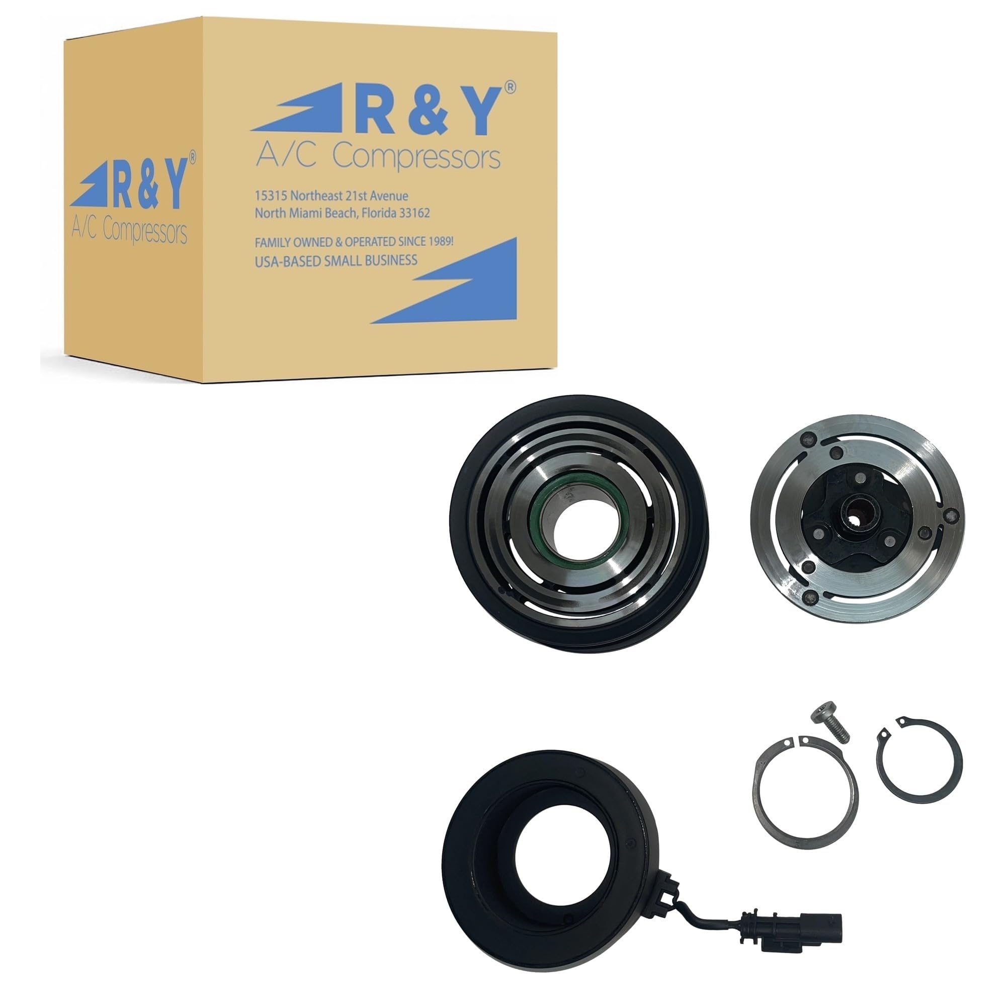 あじ Amazon.com: RYC Automotive Air Conditioning Compressor Clutch AD