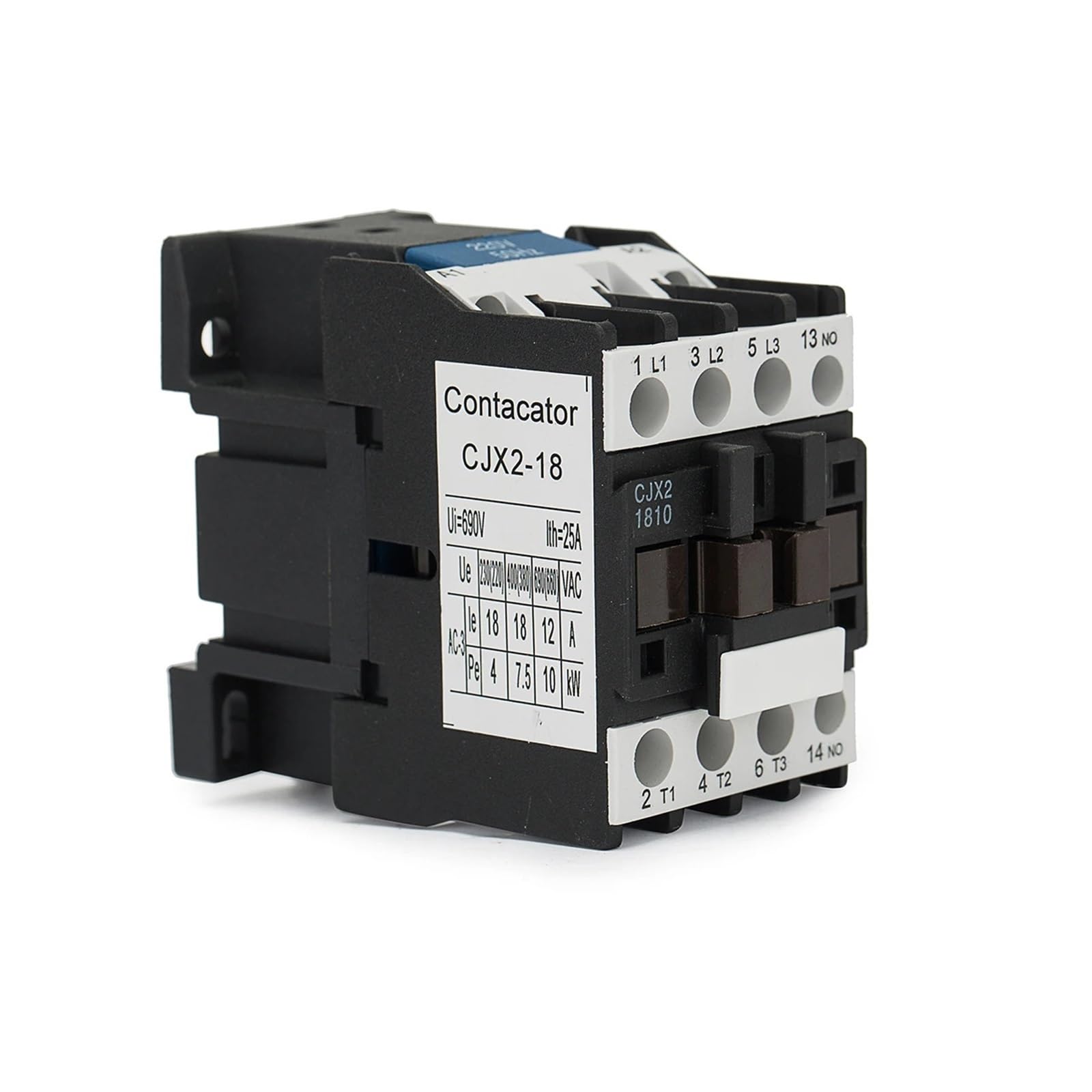 Contacteur AC CJX2 1810 380V relais inverseur tripolaire relais