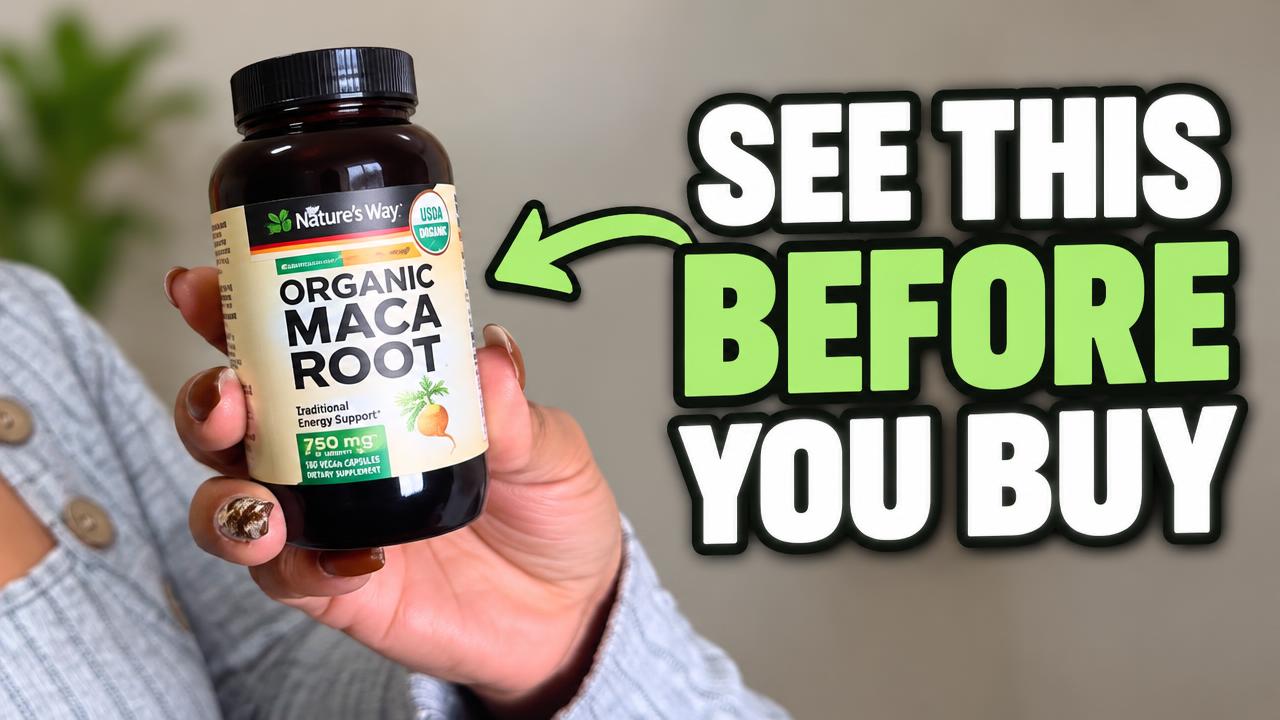 Watch BioKraut Organic Maca Root Alcohol Free No Added Sugar on Amazon Live