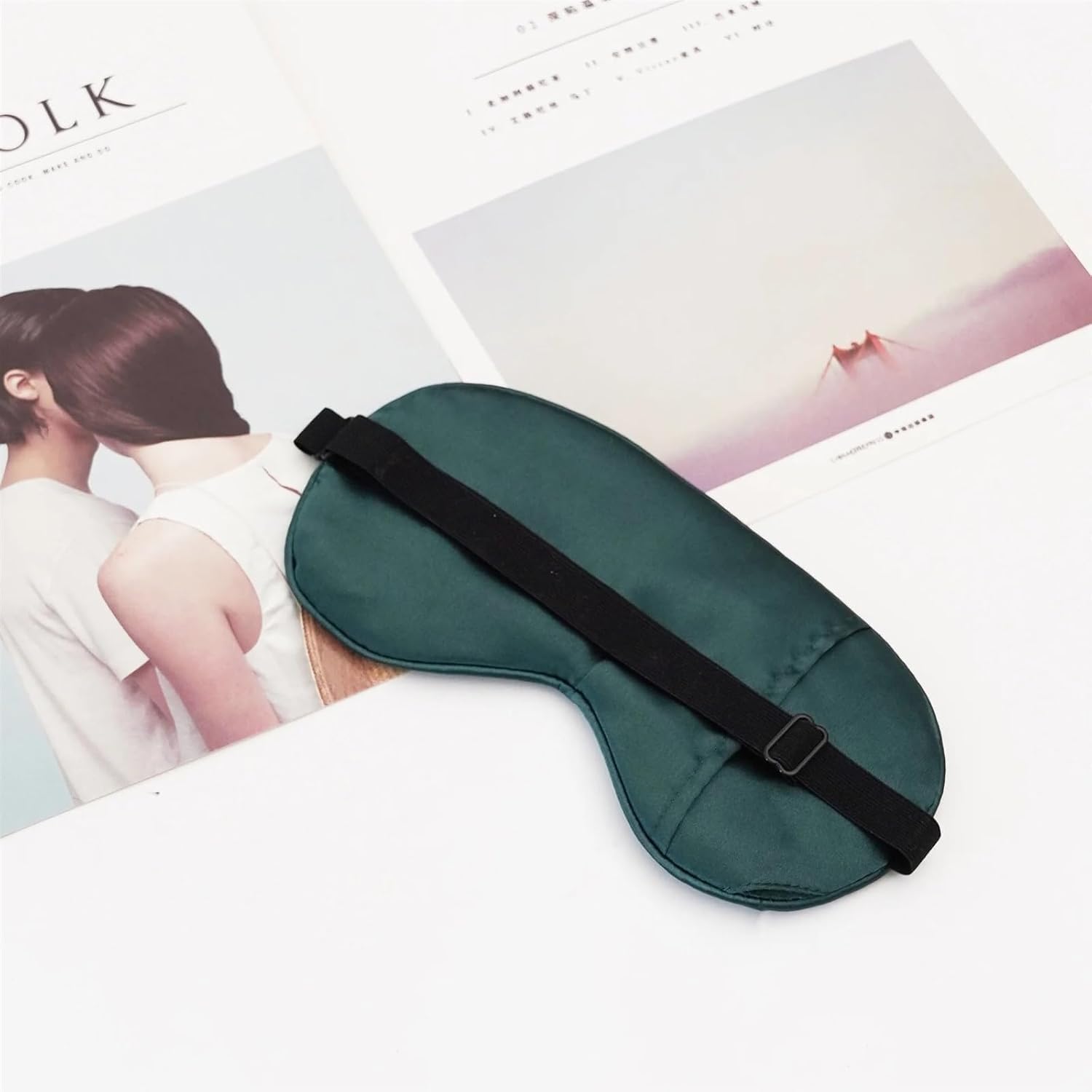 antifaz Máscara de seda for ojos, máscara de noche for ensueño, cubierta suave for relajar los ojos, vendaje for dormir, venda for los ojos for mujeres, hombres, siesta nocturna, salud, siesta relajad