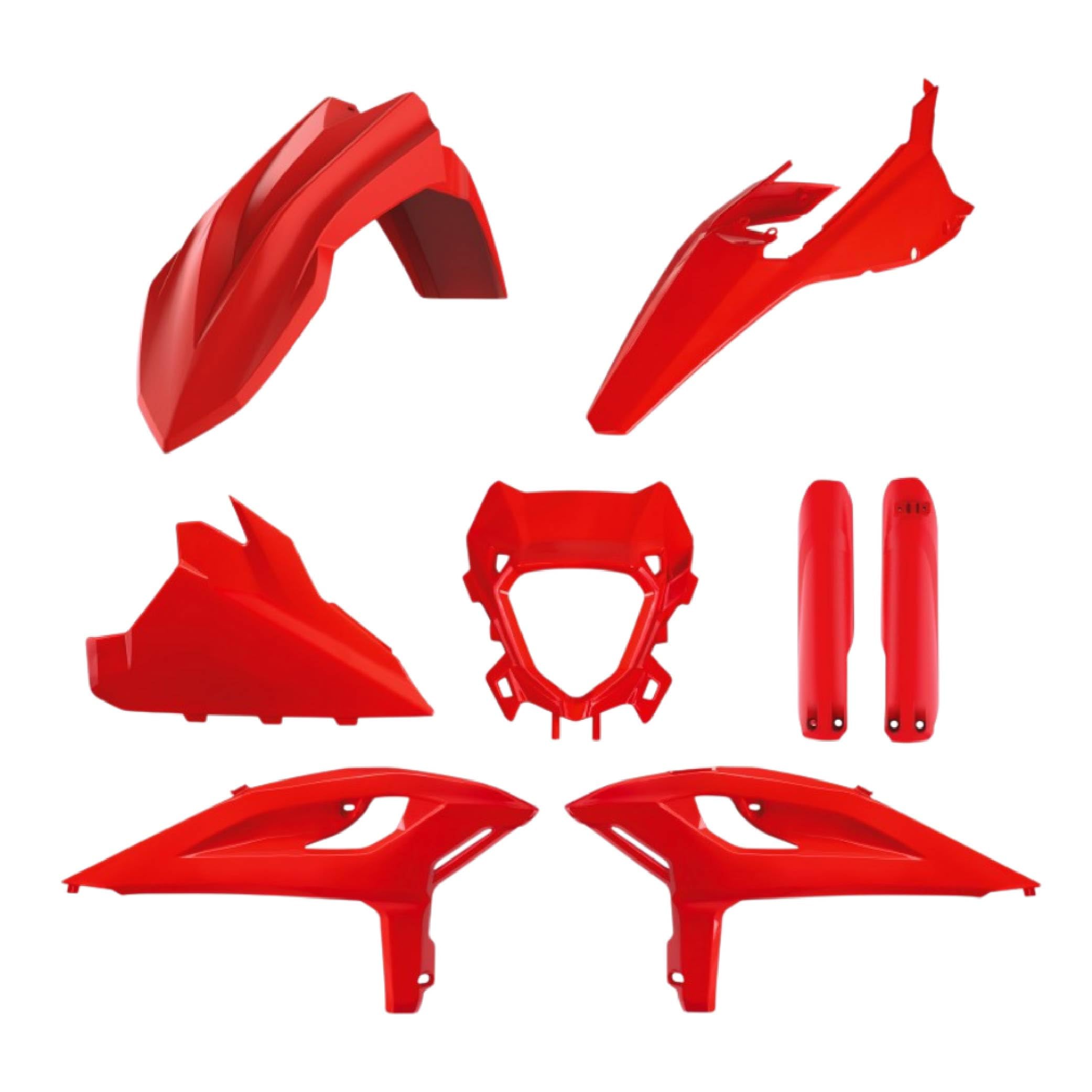 POLISPORT 91601 Complete Plastic Kit for Beta RR X-Pro 2025 with Perfect Fit, OEM Quality and Maximum Strength for Heavy Duty Off-Road Use