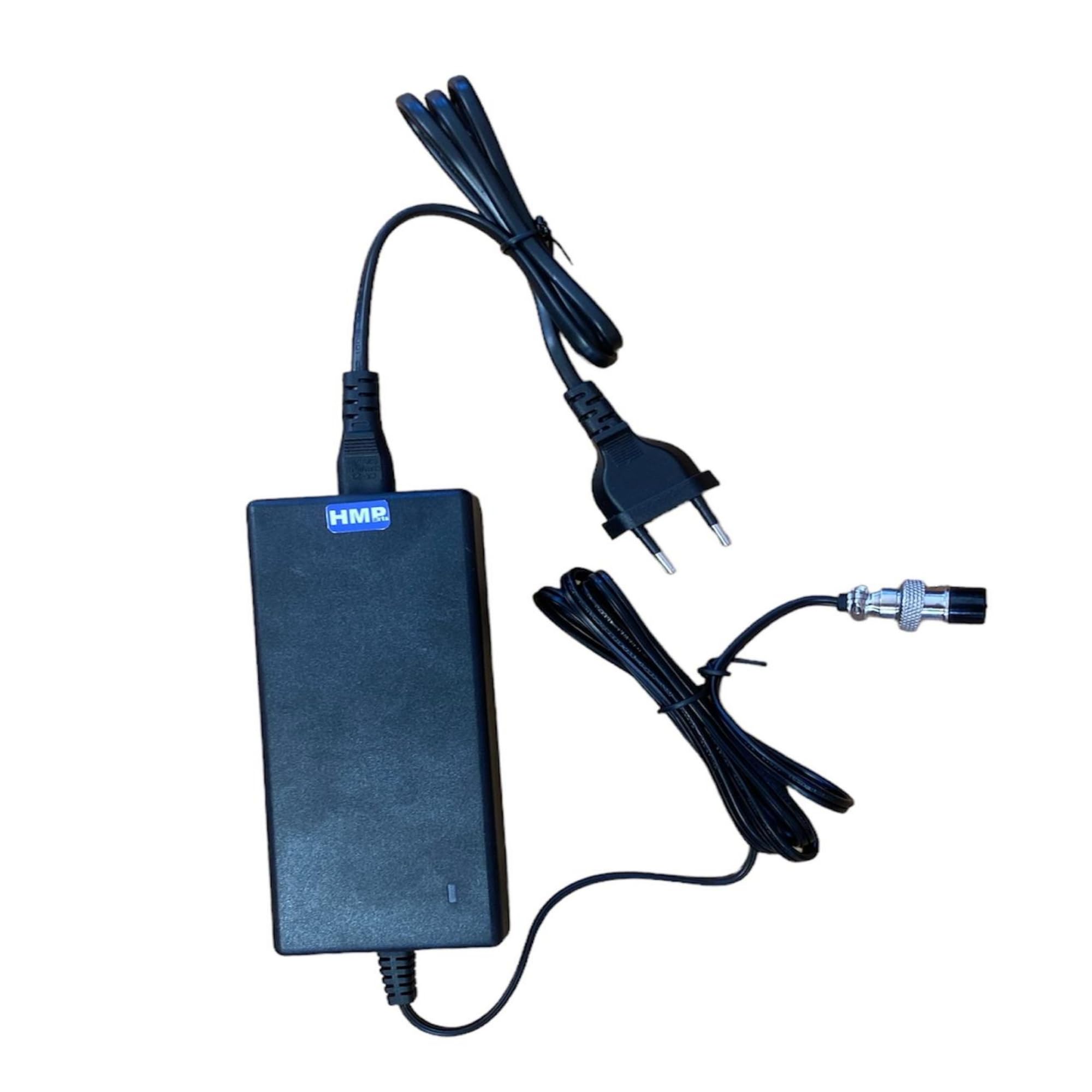Cargador con cable de carga, 36 V, 1,6 A, conector de 13 mm, E-Scooter E-Bike Midibike HMParts