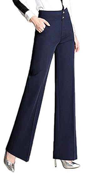 high waisted boot cut dress pants