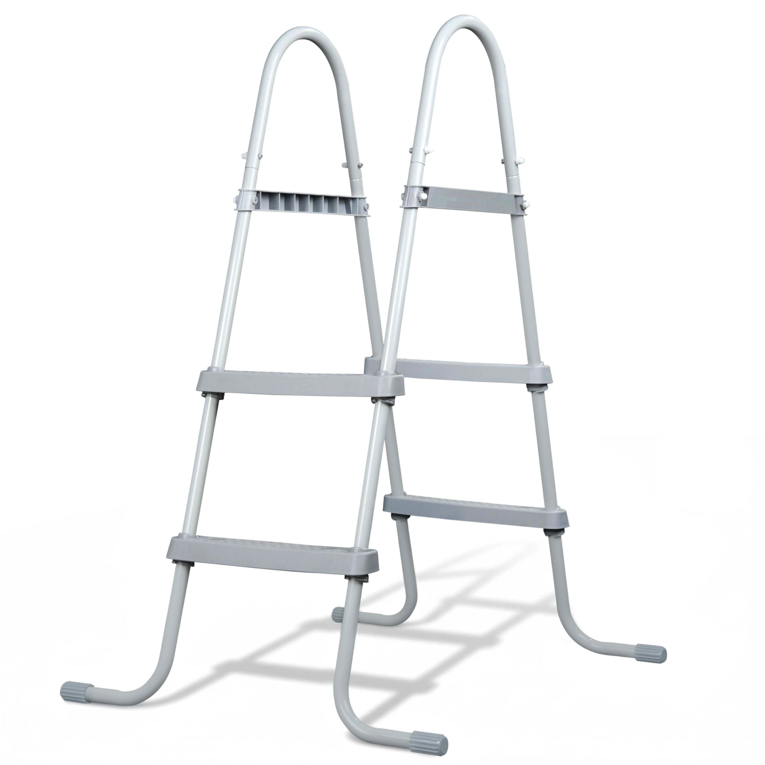 Jilong Blue 2 Step Pool Ladder For Above Ground Up To 33"/84 Cm Swimming Pool Wall Height