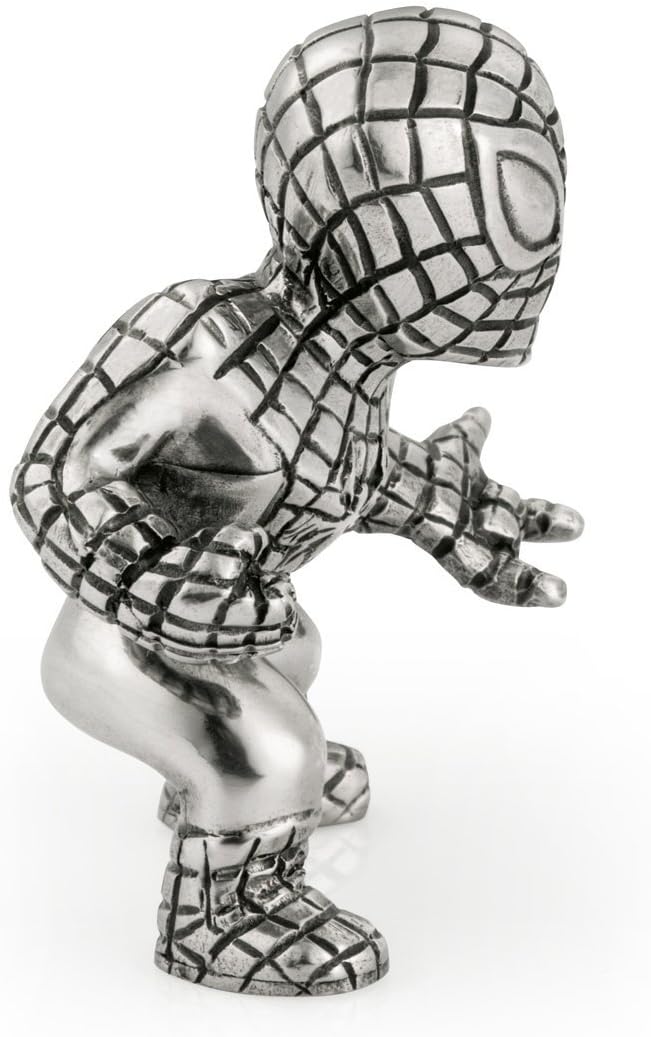 Royal Selangor Hand Finished Marvel Collection Pewter Spider-Man Miniature Figurine Gift
