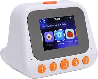 AI Intelligent Learning Roboter, Typ C Time Manager Erinnerung 2 in 1 mit Sprach -Multifunktional -Übersetzung Frühschulmaschine, AI -Desktop -Roboter mit Benutzerhandbuch
