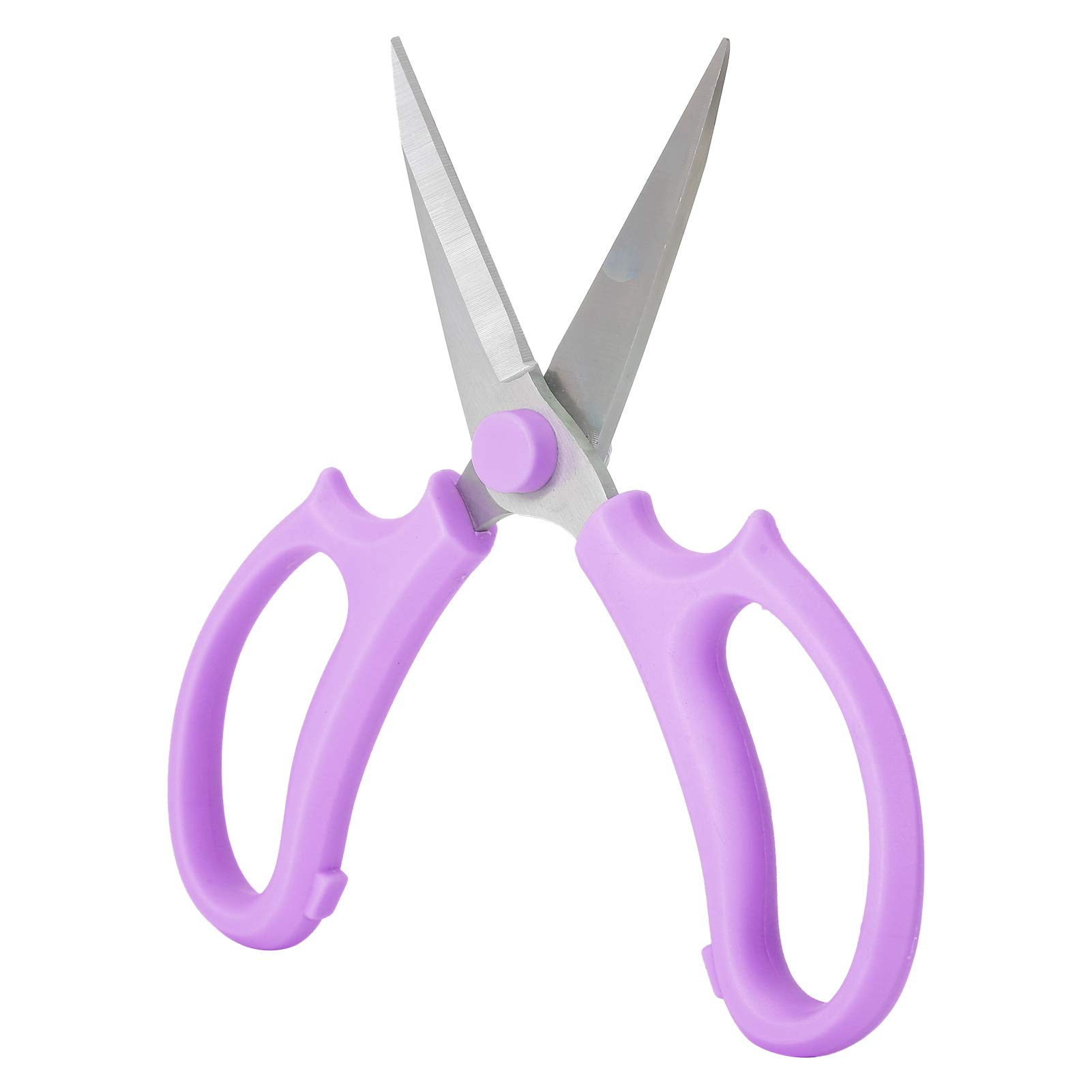 Garden Scissors, Plants Flower Shears, Plants Shears, Ergonomic Garden Pruning Tools(Purple)