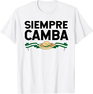 Santa Cruz Bolivia Siempre Cruceño Sombrero Camba T-Shirt