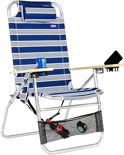 Copa Big Papa Silla de playa de alta resistencia de 17 pulgadas