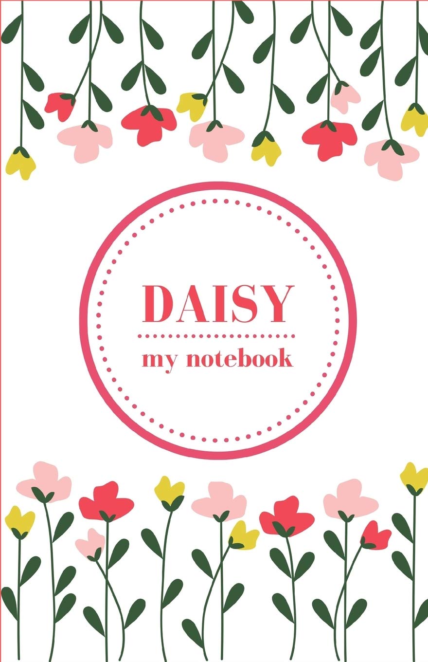 Daisy - My Notebook | Personalised Journal/Diary | Fab Girl/Women's Gift | Christmas Stocking Filler | 100 lined pages