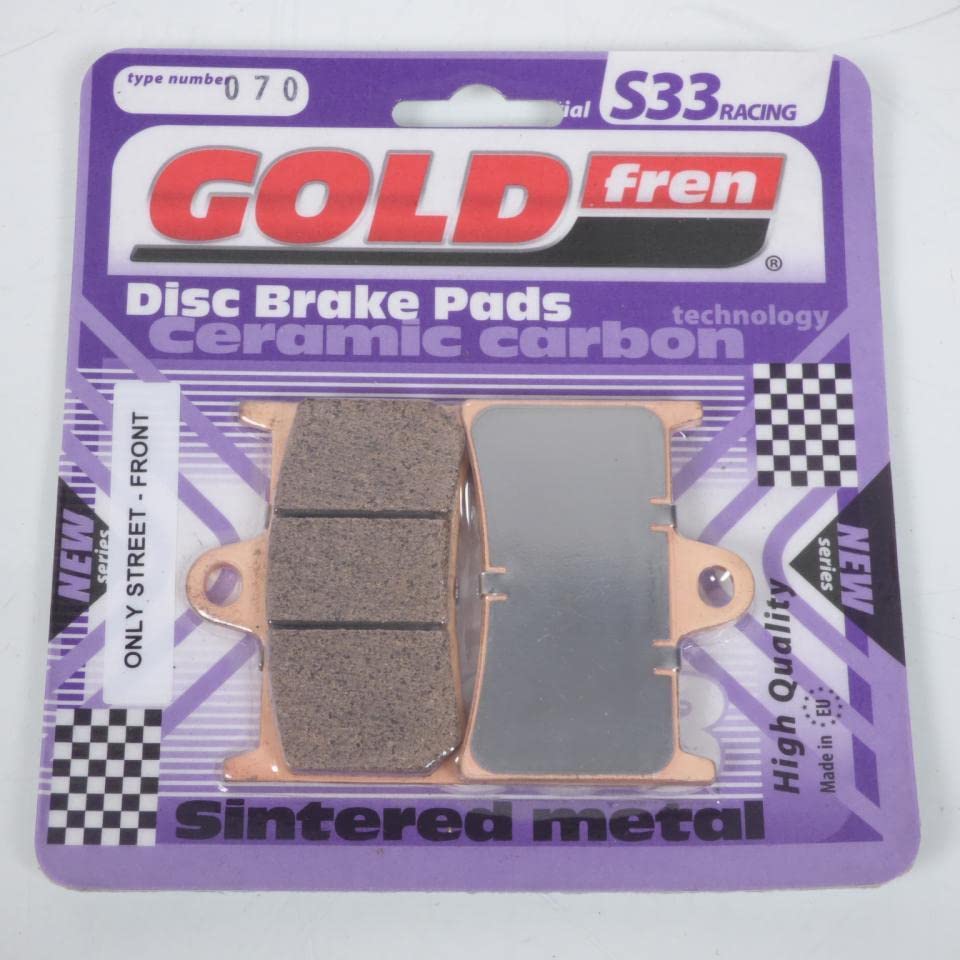 Plaquette de frein Gold Fren Yamaha Yzf 1000 Thunderace kit freinage avant moto de 1996-2001