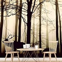 Wall Mural Natural Landscape Removable Self-Adhesive Wallpaper Wall Decoration for Bedroom Living Room - 66x96 inches
