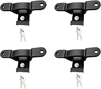 Vista 8 de Ajuste personalizado para anclajes de amarre Toyota Tundra 2019 2018 2017 2016 2015 2014 Regular y Extended Cab Bed Tie Downs para camiones - Juego