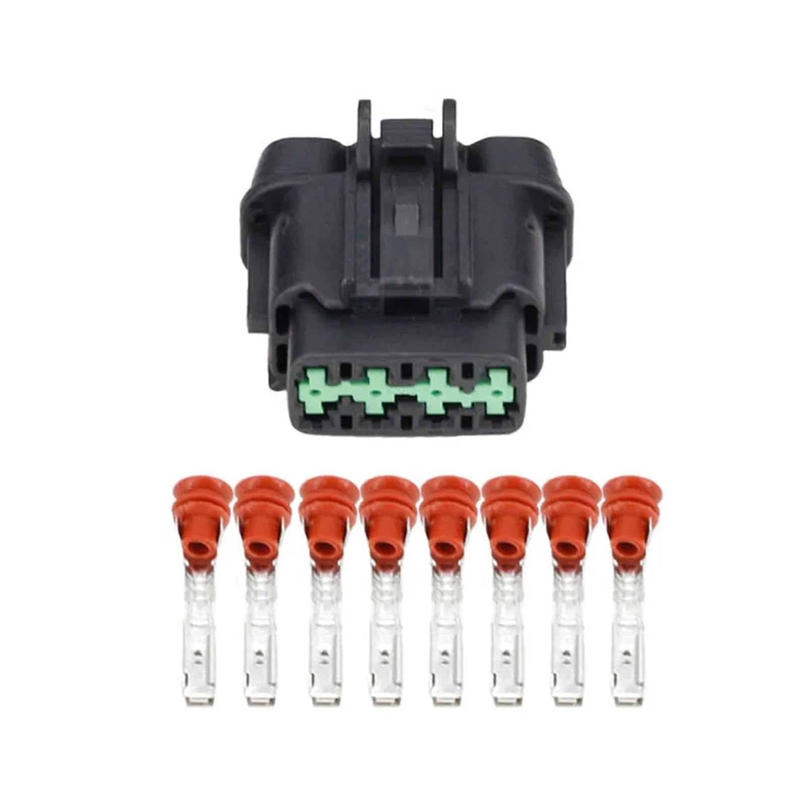 Lot de 5 connecteurs étanches en plastique 8 broches d'origine avec fiche terminale DJ7089A-2.2-11/21 8P (prise femelle)