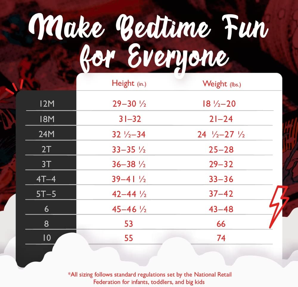 Marvel Boys' 2-Piece Loose-fit Superhero Matching Pajamas Set, Soft & Cute for Kids - Image 6