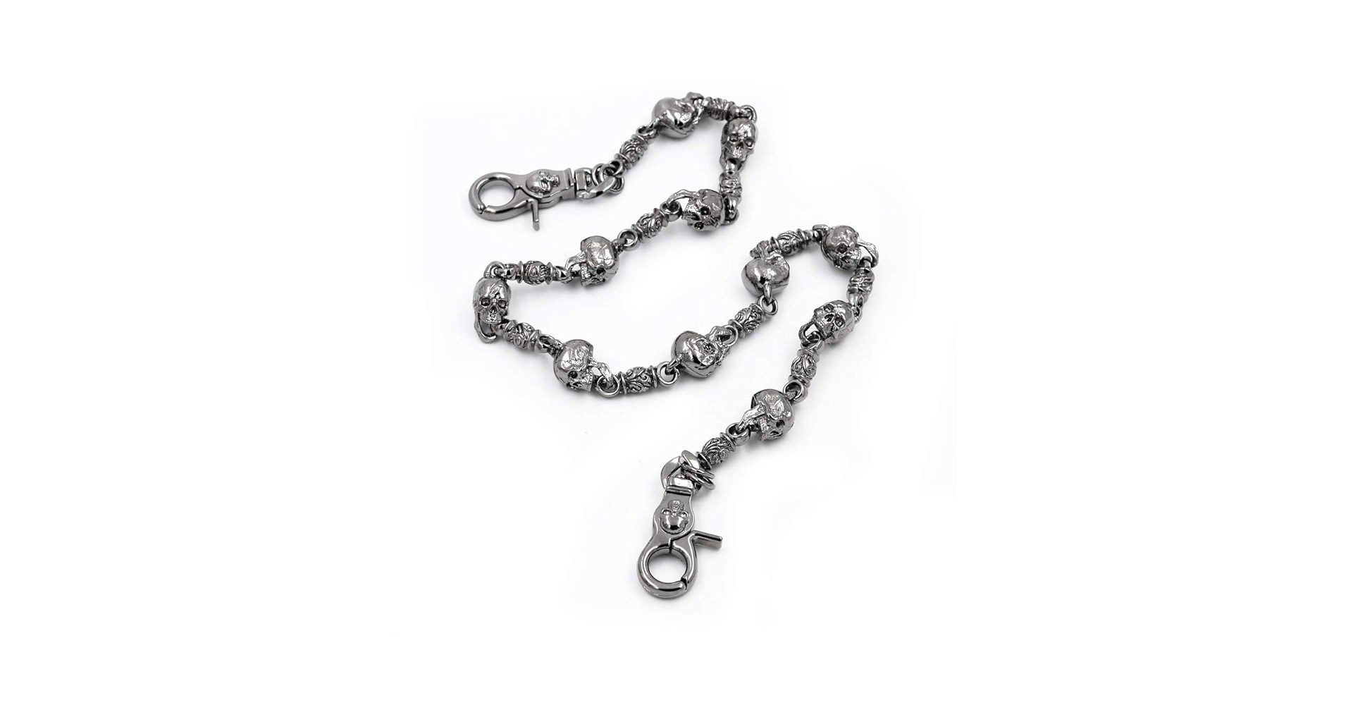 小物 US Heavy Gauge Wallet Chain/Regular Gunmetal 24 Inch Basic Wallet Chain | Hot Topic