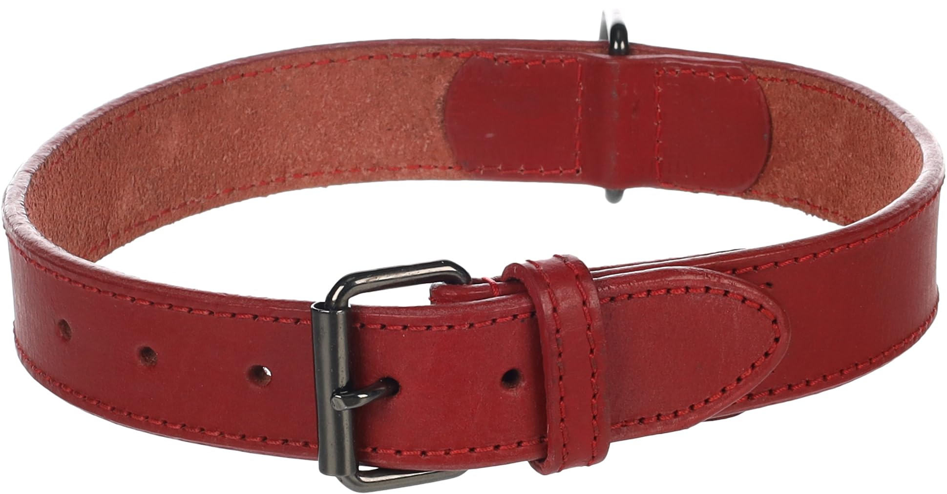 Flamingo Dog Collar Denver Red XL 47-57cm 30mm