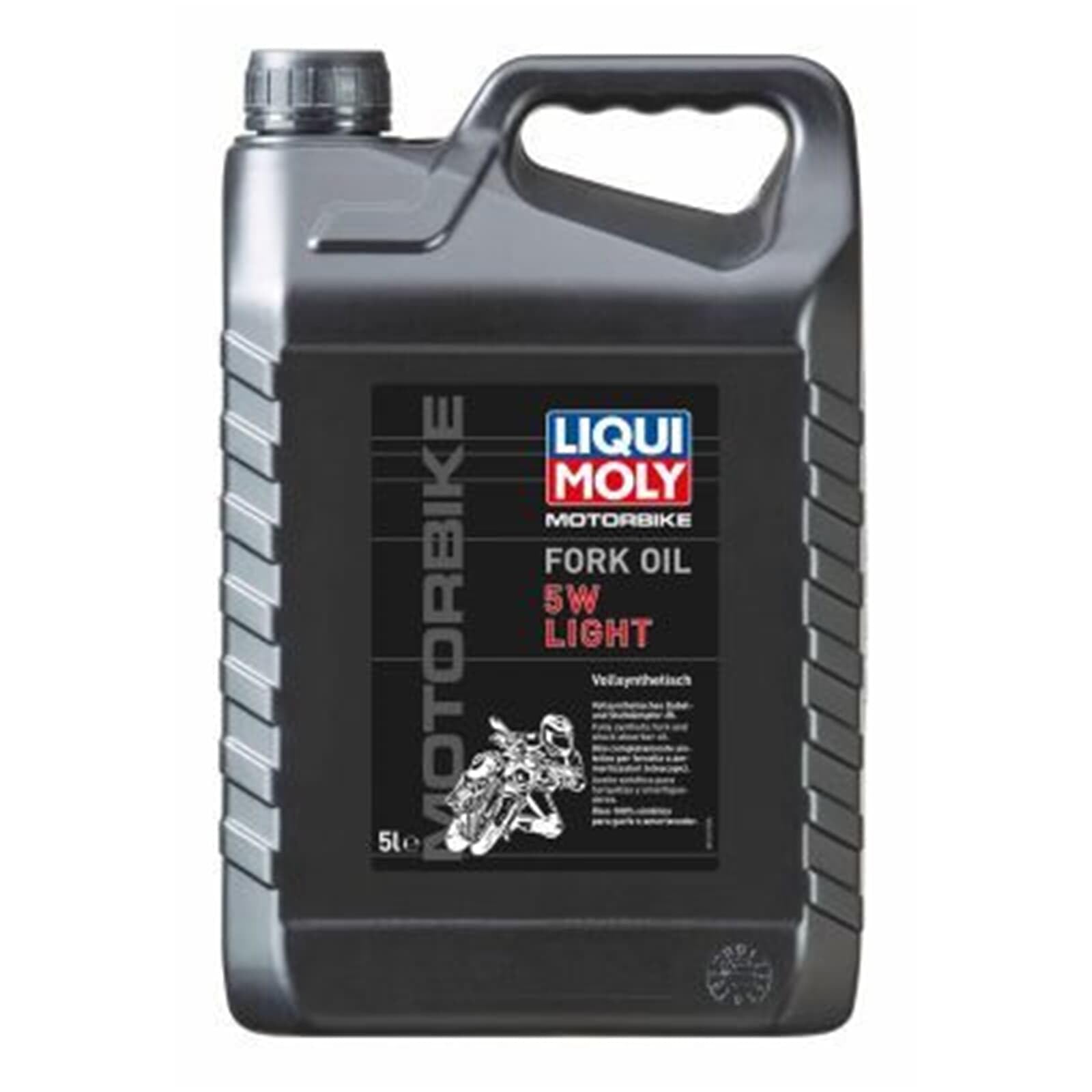 LIQUI MOLY Motorbike Fork Oil 5W light | 5 L | Aceite de horquilla de motocicleta | 1623