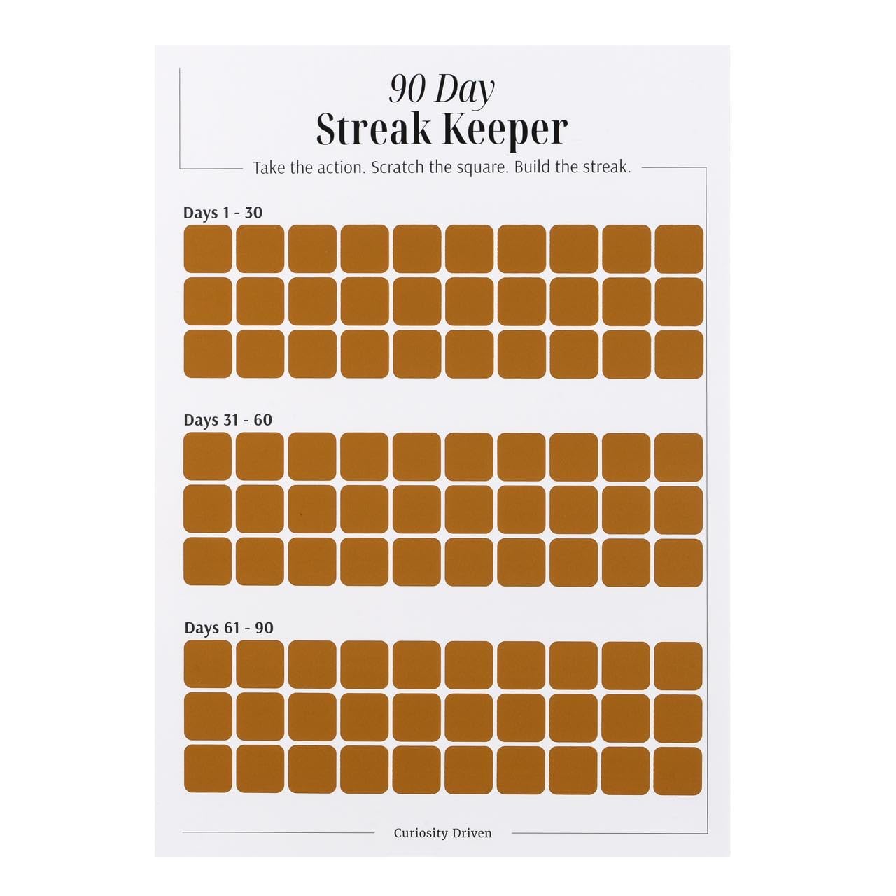 90 Day Streak Keeper