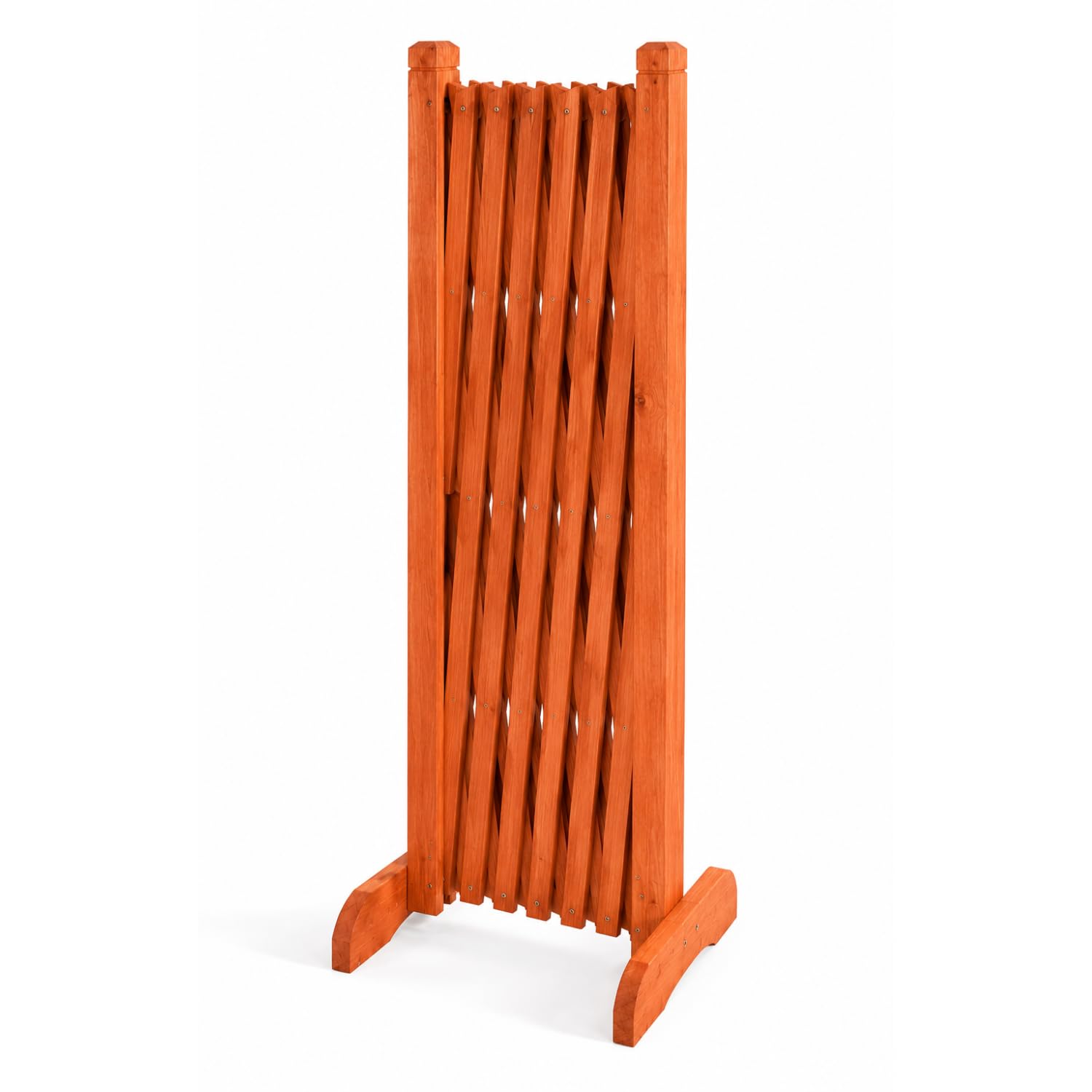 Separé Divisorio Esterno da Giardino Steccato Grigliato in Legno Traliccio Estensibile fino a 150 cm per Sostegno Piante Rampicanti Recinzione Decorativa Pergolato Autoportante Privacy