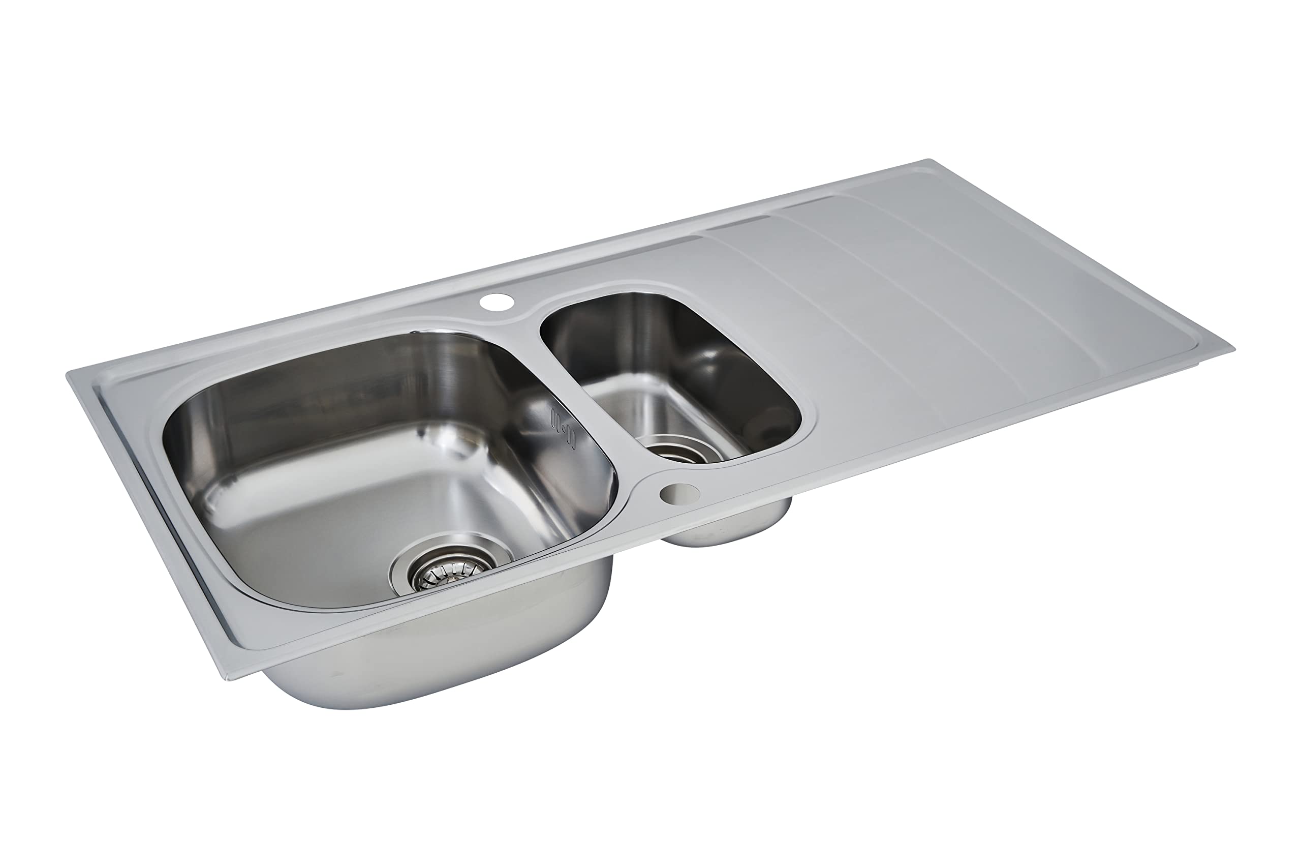 Respekta Miami Lavello, inox, 100x50 cm, 1,5 vasche