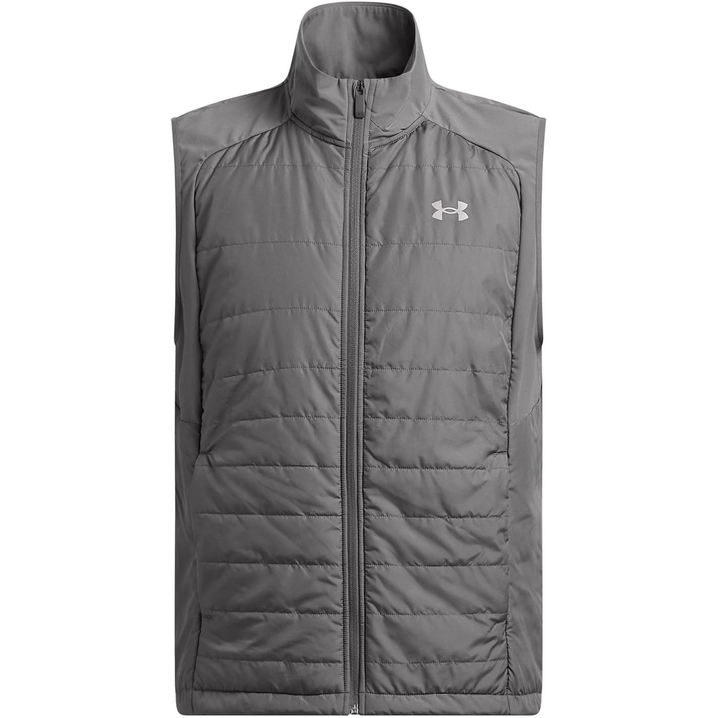 Under Armour Mens Ua Strm Vitality Run Vest Running Gray L