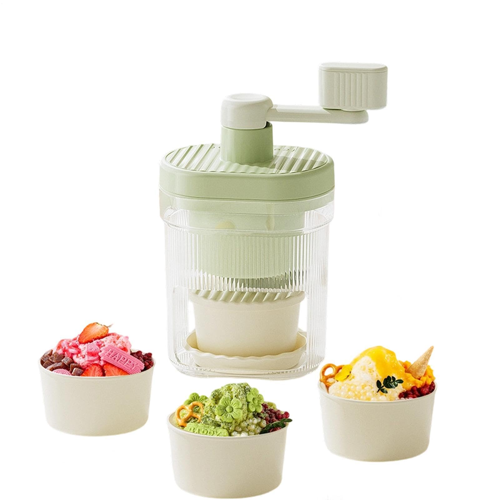 Machine À Neige Portative – Concasseur À Cône Portable, Rasoir Manuel | Machine À Glaçons Rasés Pour La Maison, Boissons, Cocktails, Bar, Cuisine, Friandises Pour Débutants, Desserts D'été