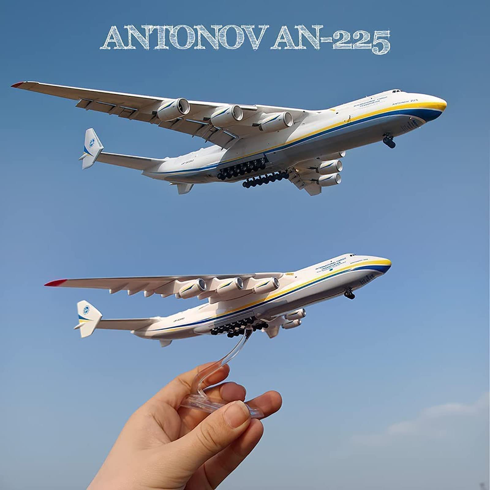 Amazon.co.jp: AZIZAT 飛行機モデル、1/400スケールウクライナ