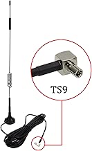 TS9 Connector Antenna 7DBi High Gain 4G LTE CPRS GSM 3G 2.4G WCDMA Omni Directional Antenna with Magnetic Stand Base 5m RG174 Extension Cable for WiFi Router Mobile Broadband Outdoor Signal Booster - coolthings.us