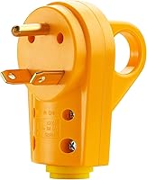 Vista 11 de Kohree Enchufe RV Hembra de 30 Amperios, Receptáculo RV de Repuesto Resistente 125/250V, Enchufe NEMA TT-30R con Mango de Agarre Ergonómico para RV