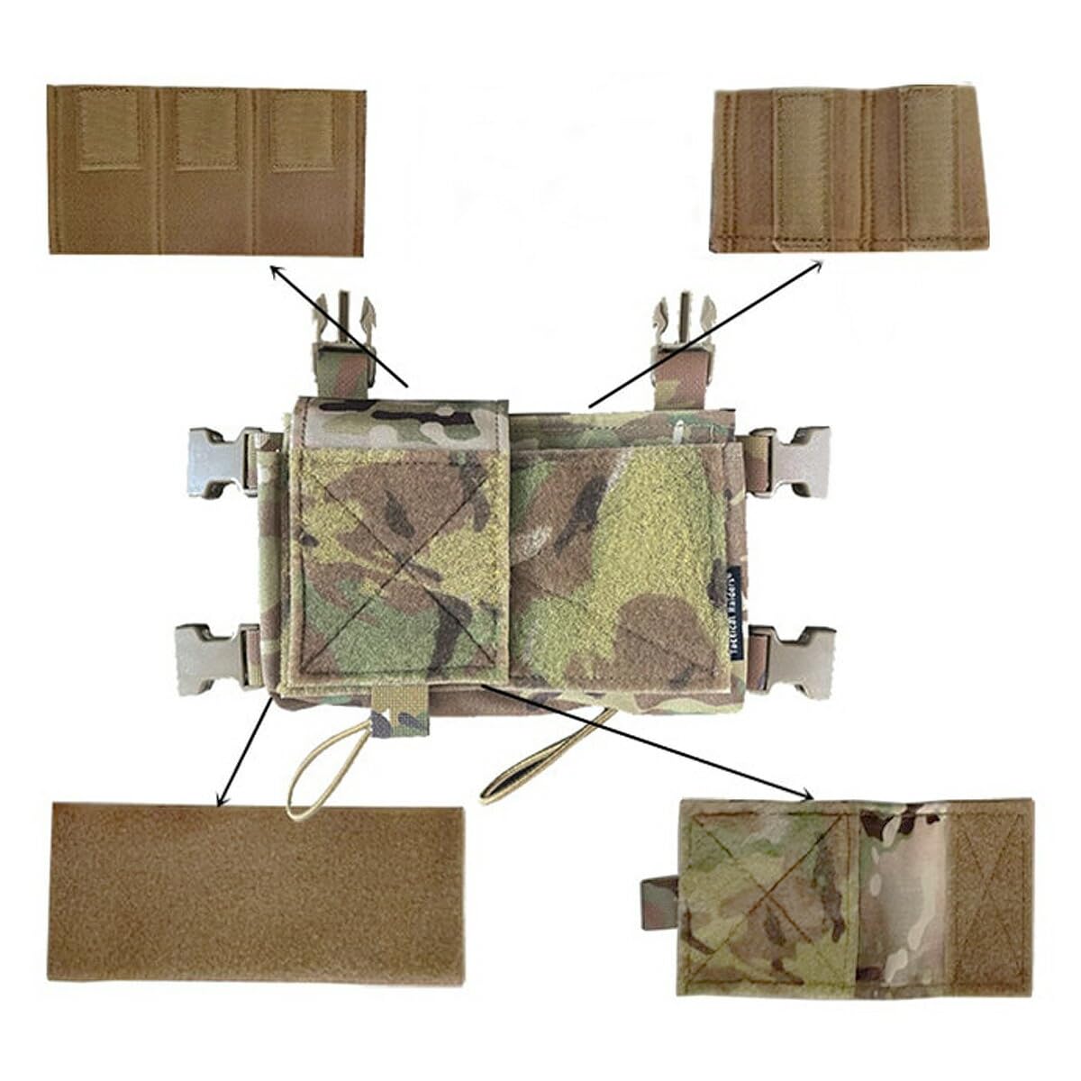 EMERSON Spiritus Systemsタイプ Micro Fight MK3 チェストリグ CB