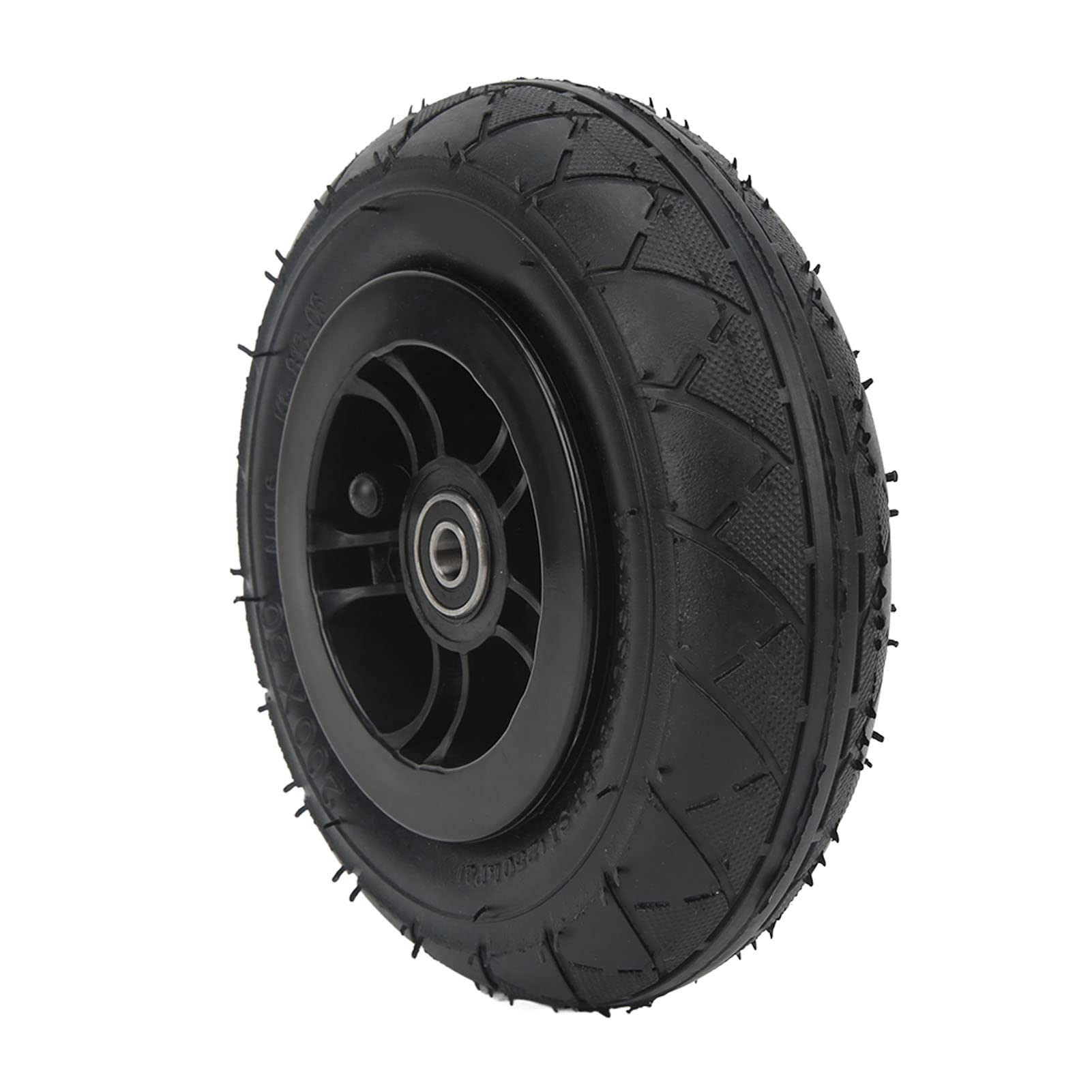 Roues de Planche à Roulettes, Roue de Planche à Roulettes de Montagne 8 Pouces avec Pneu Pneumatique Roue de Scooter de Montagne Hors Route Pneu de Roue de Planche à Roulettes