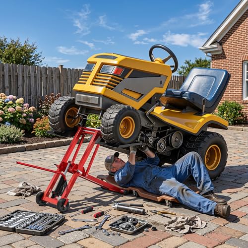 BETISEF 500LB Hydraulic Mower Lift...