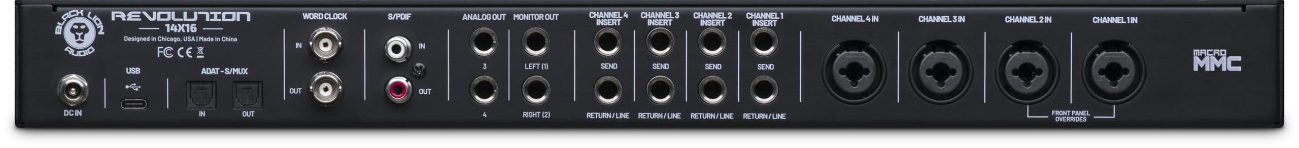 Black Lion Audio Revolution 14x16 - Interfaccia USB