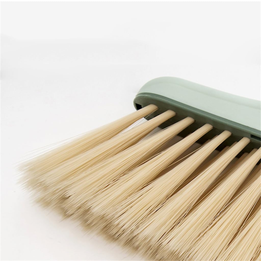Set di scopa e paletta, Set scopa e paletta pieghevole bianco viola for uso domestico con