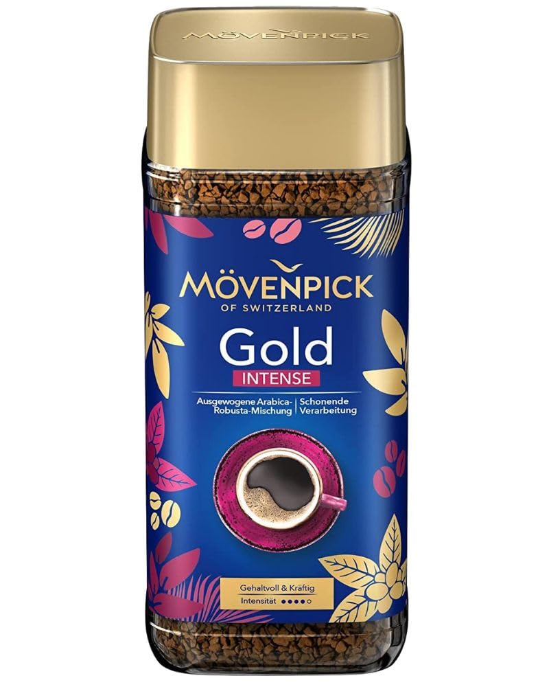 Mövenpick Instantkaffee GOLD INTENSE, 6 x 200g